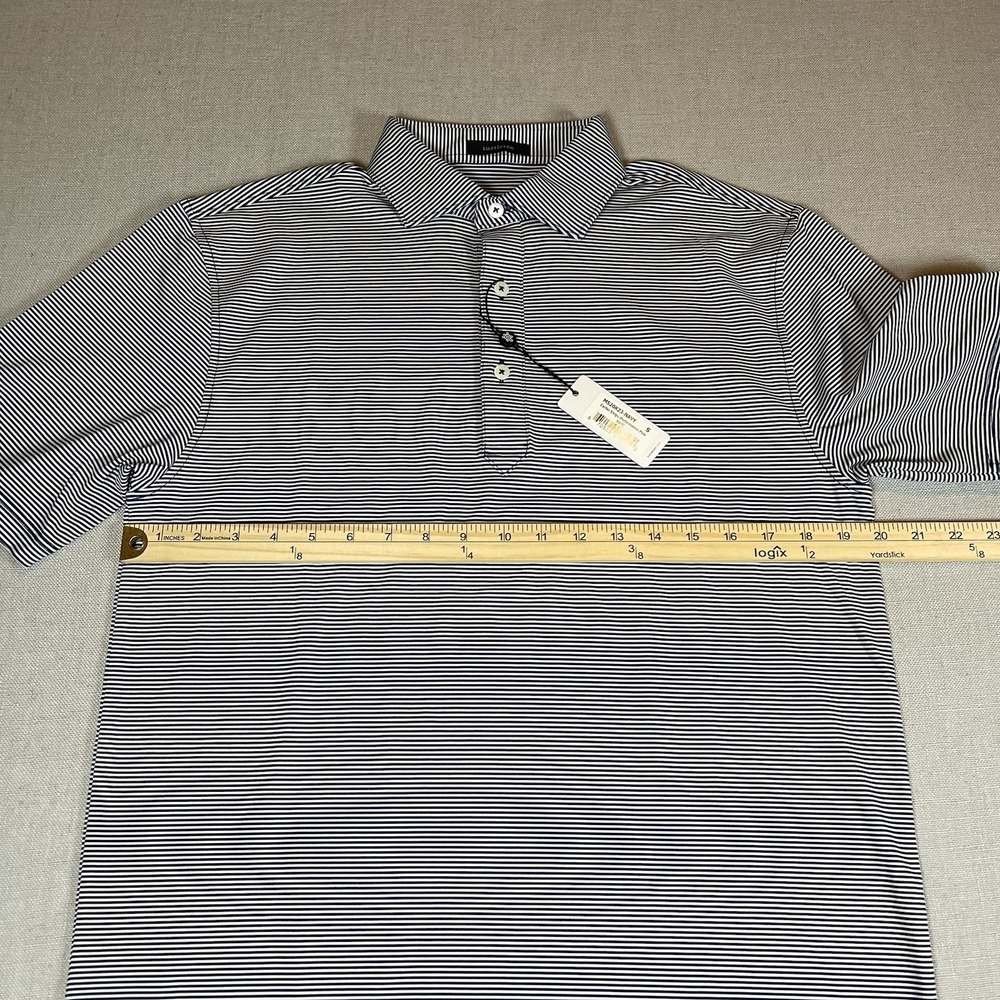 Turtleson Carter Stripe Performance Polo Navy  XX10 Father/Son Pebble Beach, CA - Picture 8 of 8